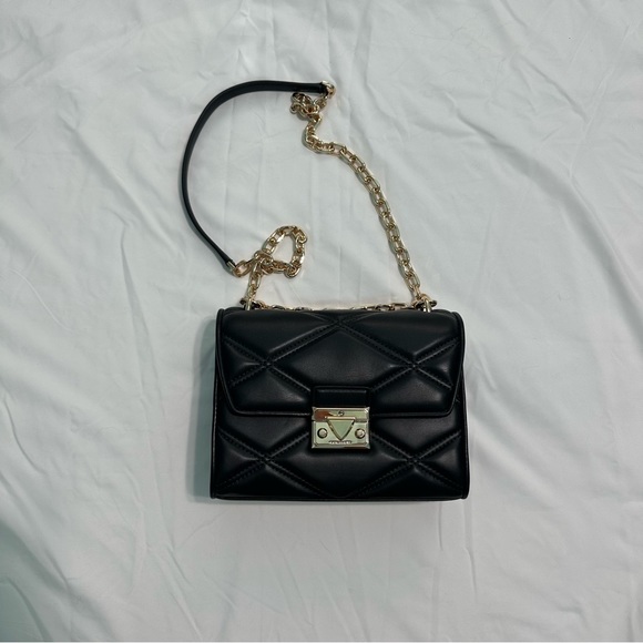 Michael Kors Serena Medium Flap Shoulder Bag - Picture 1 of 7